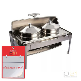 Podgrzewacz na pastę z kociołkami 2 x 4 l, RollTop