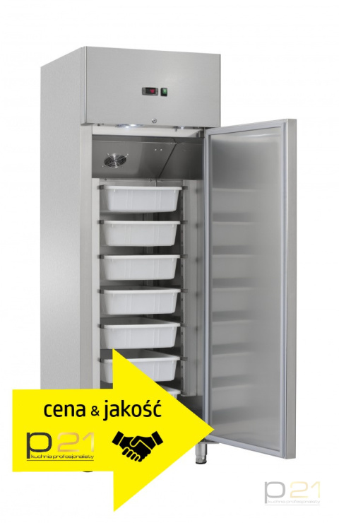 Szafa chłodnicza nierdzewna GN2/1, poj. 535l, AK604TN, Amitek