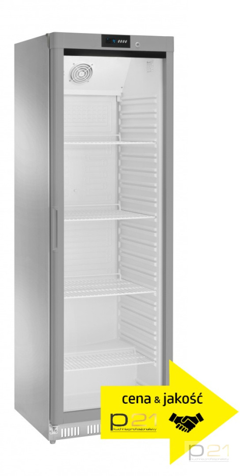 Szafa chłodnicza nierdzewna, przeszklona, poj. 360l, AKD400RG SS, Amitek Szafa chłodnicza nierdzewna, przeszklona, poj. 360l, AKD400RG SS, Amitek
