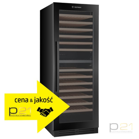 Szafa do przechowywania i ekspozycji wina, poj. 154 butelki, 2-temperatury, Sommelier 402 Plus FG, Tecfrigo Szafa do przechowywania i ekspozycji wina, poj. 154 butelki, 2-temperatury, Sommelier 402 Plus FG, Tecfrigo