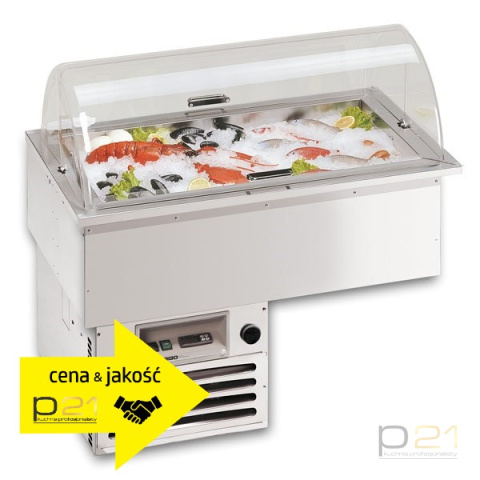 Witryna chłodnicza do przechowywania i ekspozycji ryb, Nettuno, Tecfrigo 1150012 Witryna chłodnicza do przechowywania i ekspozycji ryb, Nettuno, Tecfrigo 1150012