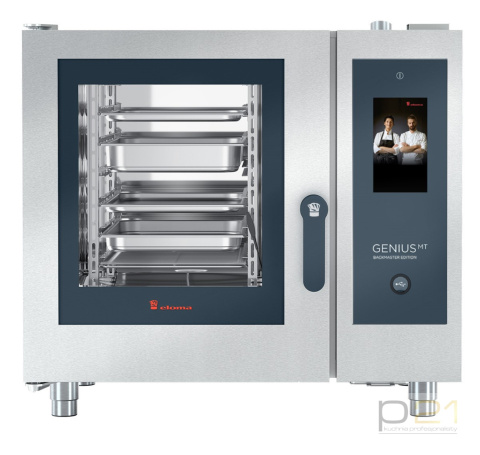 Piec cukierniczo-piekarniczy Geius Backmaster, 5x BN64, potrójna szyba, drzwi lewe, autocleanPRO, rekuperacja, Eloma Piec cukierniczo-piekarniczy Geius Backmaster, 5x BN64, potrójna szyba, drzwi lewe, autocleanPRO, rekuperacja, Eloma
