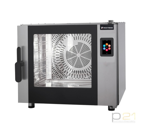 Piec konwekcyjno-parowy, 6x GN1/1, sterowanie dotykowe, FX DT 106E, Flexo, Inoxtrend Piec konwekcyjno-parowy, 6x GN1/1, sterowanie dotykowe, FX DT 106E, Flexo, Inoxtrend