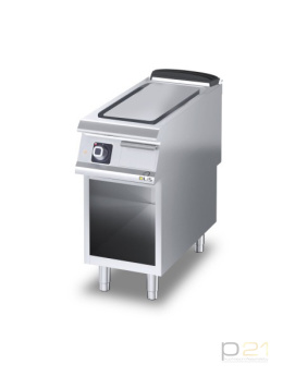 Płyta grillowa elektryczna, chromowana, gładka, M40, 7,5 kW, D72/10SFTEC, Diamante70, Olis
