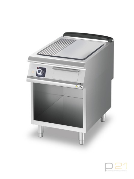 Płyta grillowa elektryczna, nierdzewna, 1/3ryflowana, 2/3gładka, M60, 10,5 kW, D73/10SFTEA1/3R, Diamante70, Olis