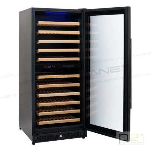 Witryna chłodnicza na wino, 2-temperatury, poj, 111 butelki (328l), AKT350WZ, Frigoplanet by Amitek Witryna chłodnicza na wino, 2-temperatury, poj, 111 butelki (328l), AKT350WZ, Frigoplanet by Amitek