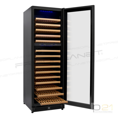 Witryna chłodnicza na wino, 2-temperatury, poj, 160 butelki (424l), AKT450WZ, Frigoplanet by Amitek Witryna chłodnicza na wino, 2-temperatury, poj, 160 butelki (424l), AKT450WZ, Frigoplanet by Amitek