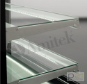 Witryna cukiernicza prosta, poj. 670l, czarna, Velvet 1540B, Amitek Witryna cukiernicza prosta, poj. 670l, czarna, Velvet 1540B, Amitek