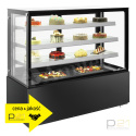 Witryna cukiernicza prosta, poj. 670l, czarna, Velvet 1540B, Amitek Witryna cukiernicza prosta, poj. 670l, czarna, Velvet 1540B, Amitek