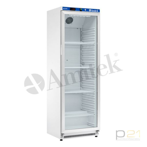 Szafa chłodnicza, lakierowana, przeszklona, 360L, AKM400RG Szafa chłodnicza, lakierowana, przeszklona, 360L, AKM400RG