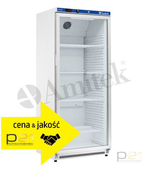 Szafa chłodnicza, lakierowana, przeszklona, 580L, AKM600RG, Amitek Szafa chłodnicza, lakierowana, przeszklona, 580L, AKM600RG, Amitek