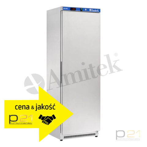 Szafa mroźnicza, nierdzewna, 360L, AKM400F SS, Amitek Szafa mroźnicza, nierdzewna, 360L, AKM400F SS, Amitek