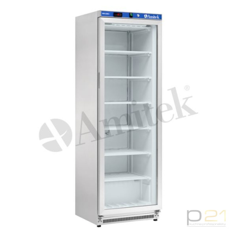 Szafa mroźnicza, nierdzewna, przeszklona, 360L, AKM400FG SS, Amitek Szafa mroźnicza, nierdzewna, przeszklona, 360L, AKM400FG SS, Amitek